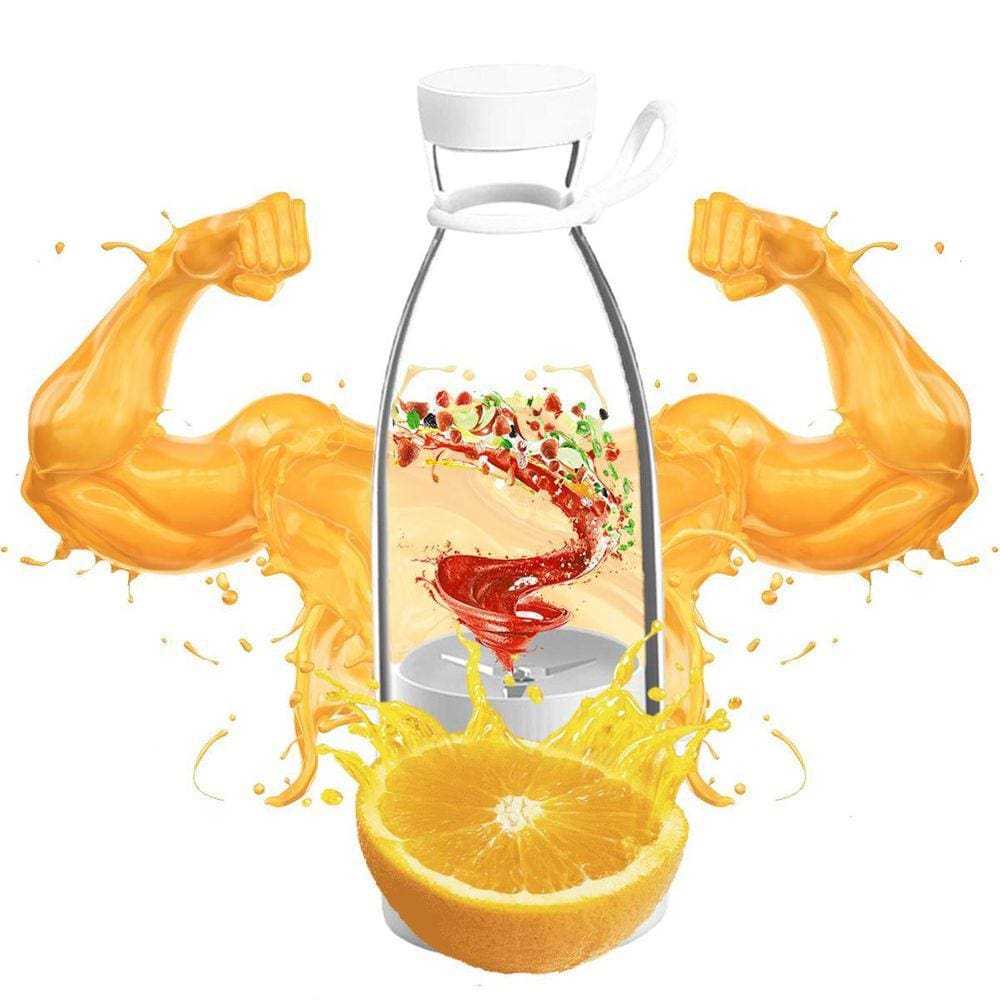 Mini Mixer Liquidificador Shakeira 300Ml Fresh Juice Garrafa