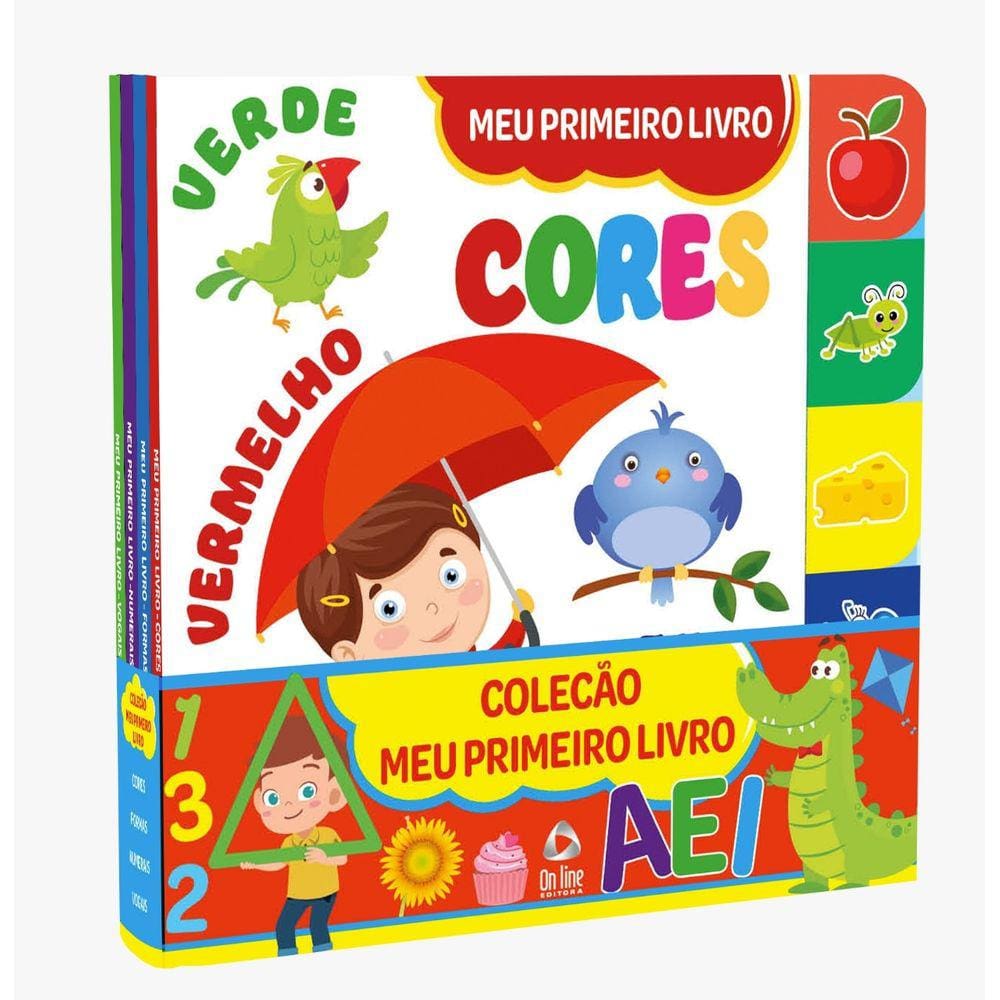 Coleção Meu Primeiro Livro -  Kit com 4 Livros