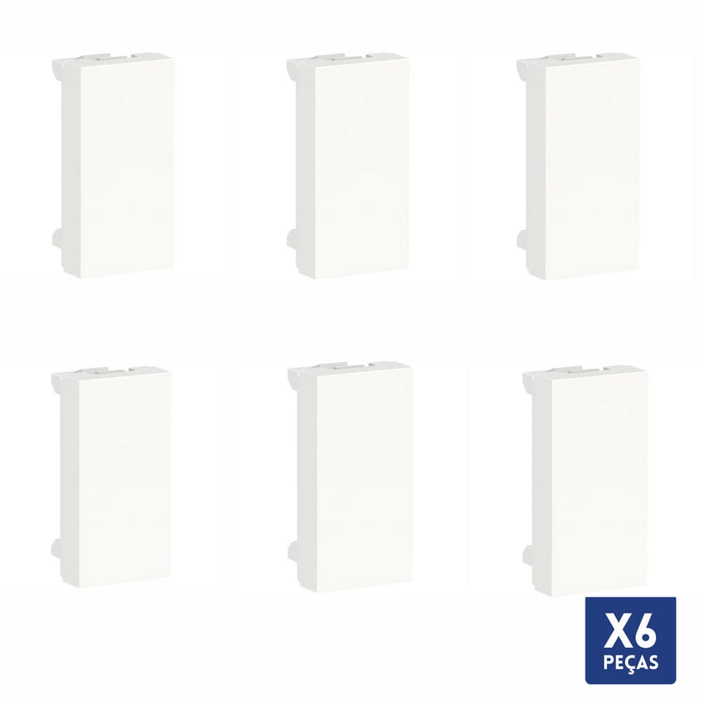 Kit 6 Modulo Cego 2 Peças Orion S70866104 Schneider