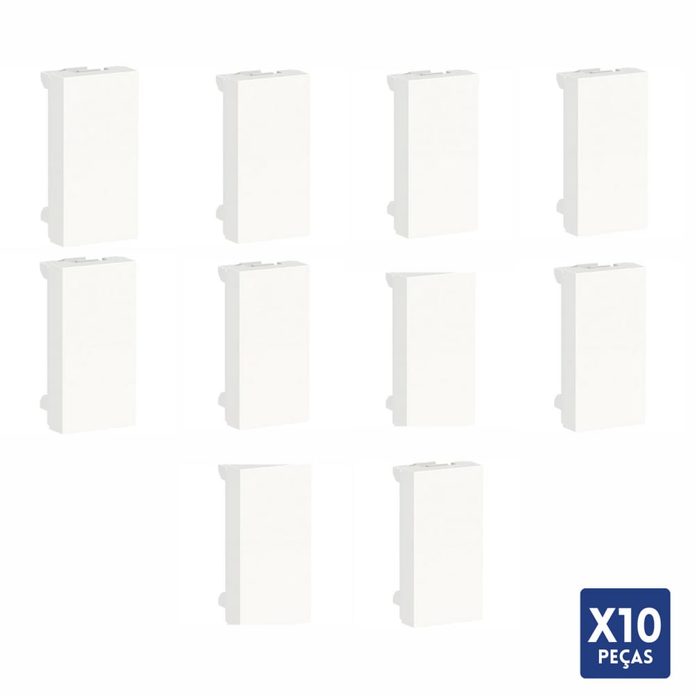 Kit 10 Modulo Cego 2 Peças Orion S70866104 Schneider