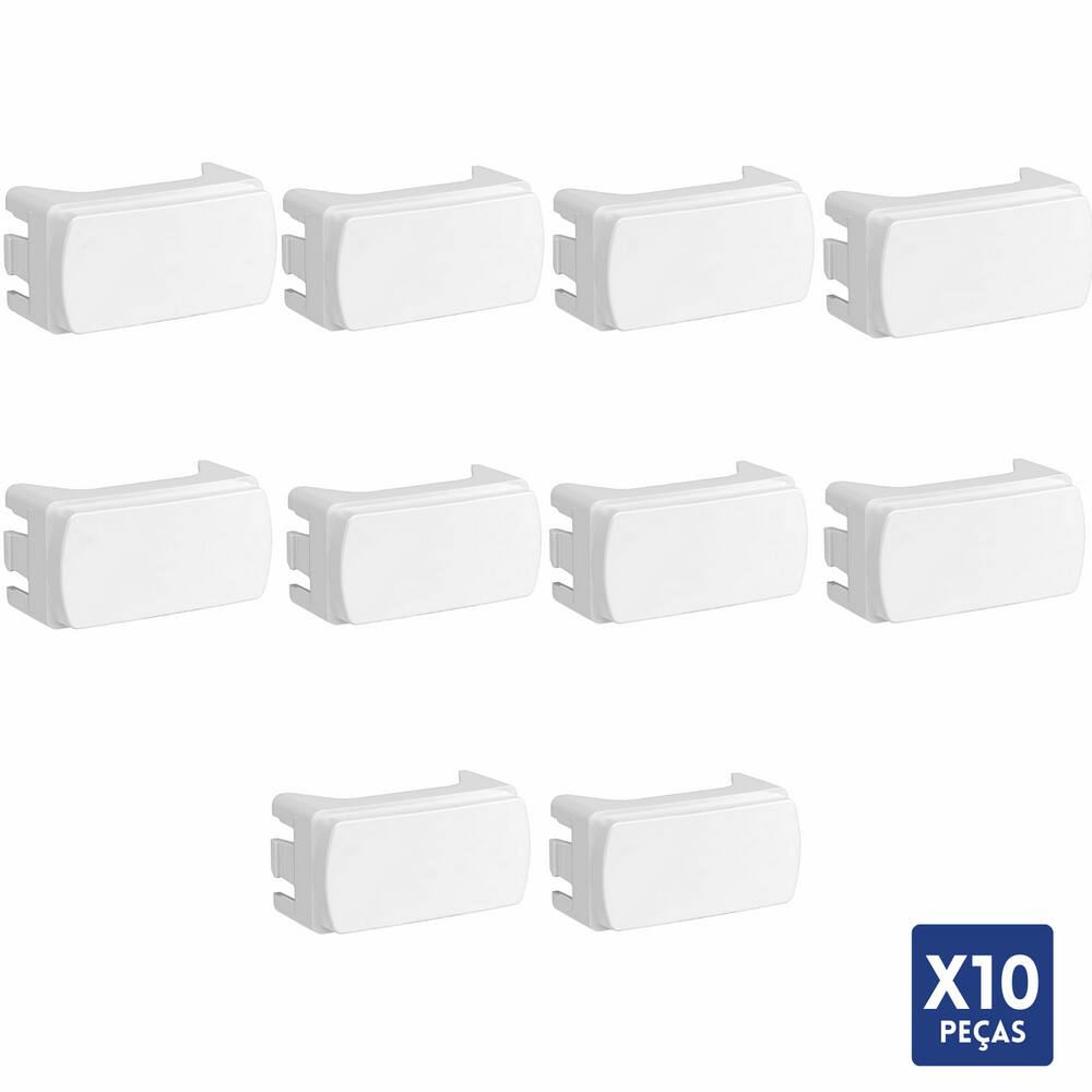 Kit 10 Modulo Cego 2 Peças Miluz S3B76660 Schneider