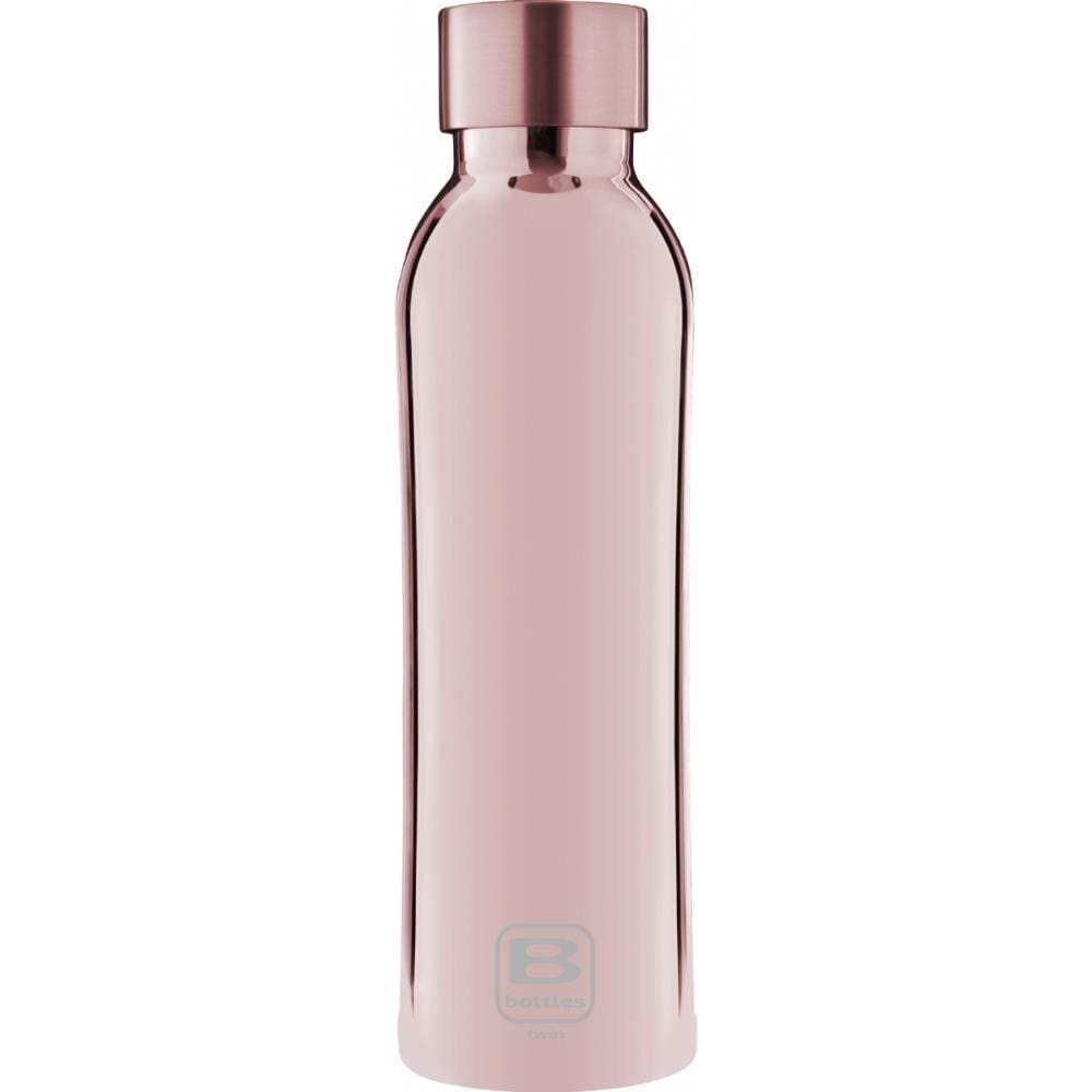 Garrafa Térmica Squeeze 500ml Luxo Rose Gold Twin Bugatti