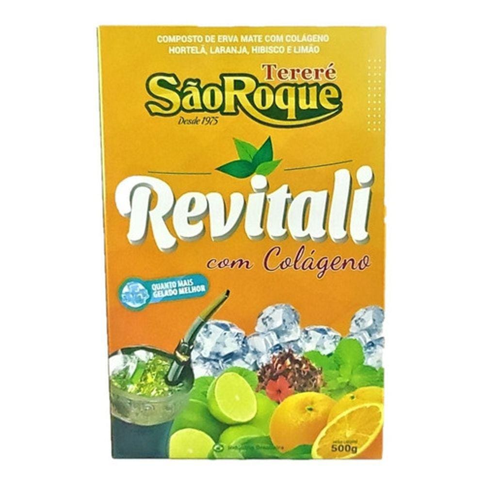 Erva Tereré Com Colágeno Erva Terere Revitali Sao Roque 500G