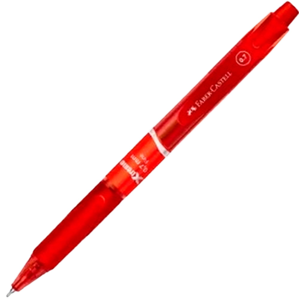 Caneta Esferográfica Retrátil Xtreme 0.7 Verm Faber Castell