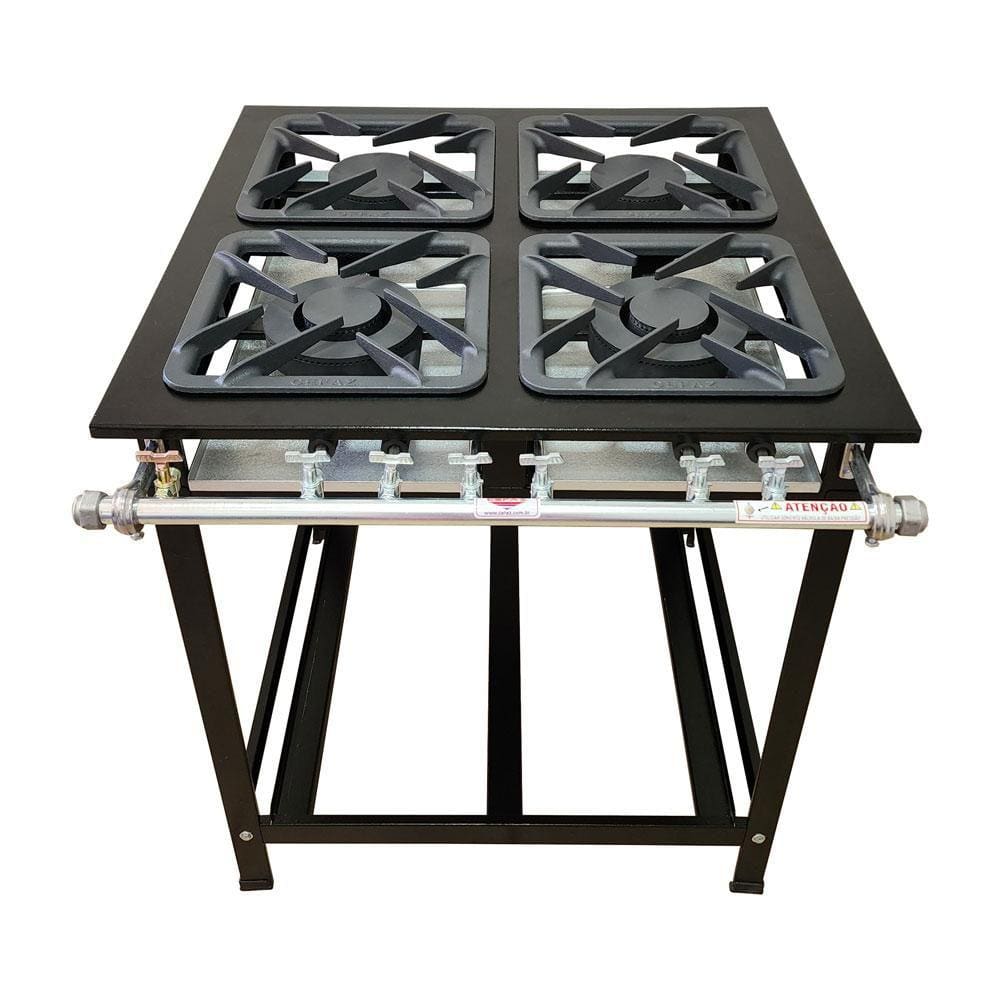 Fogão 4 Bocas Baixa Pressão Linha Gold Cefaz CFZG-127