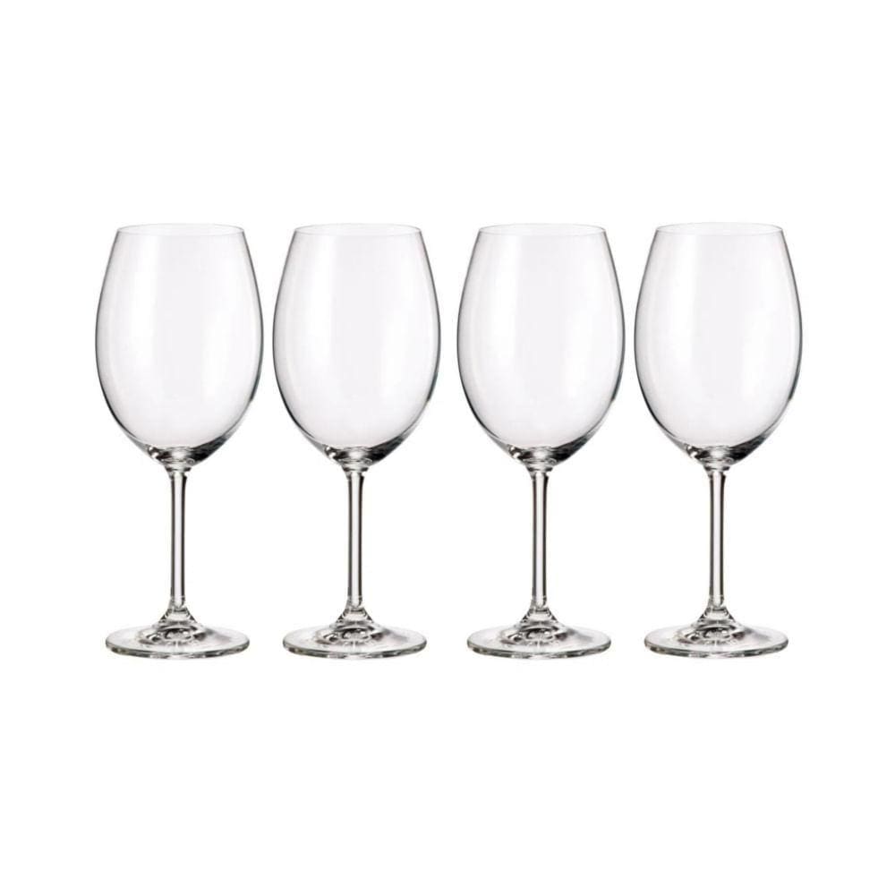Kit Taça Gastro Bordeaux 590ml com 4 unidades - Bohemia
