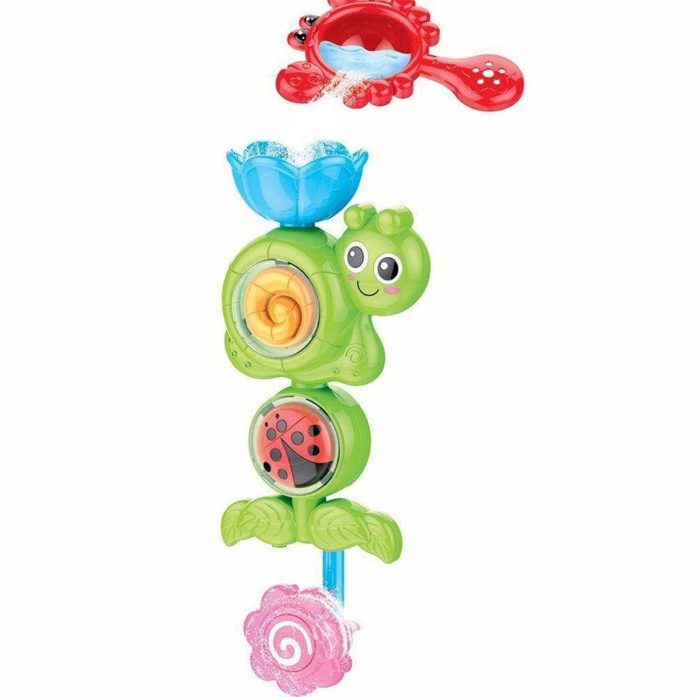 Brinquedo Educativo De Banho Jardim 3 Peças