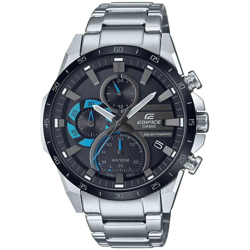 Relógio CASIO EDIFICE masculino solar EQS-940DB-1BVUDF
