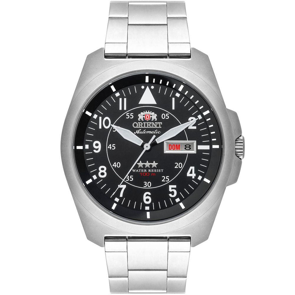 Relógio ORIENT Automático masculino preto F49SS019 P2SX