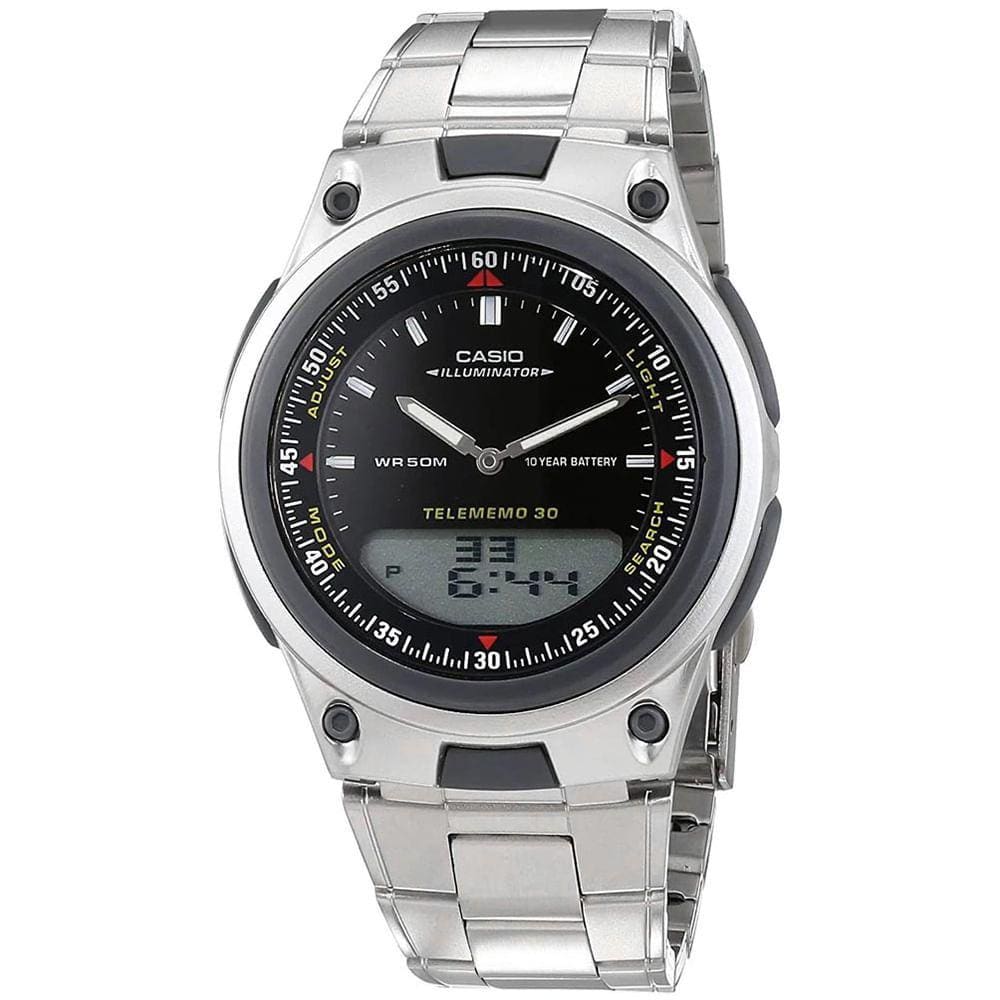 Relógio CASIO masculino illuminator AW-80D-1AVDF