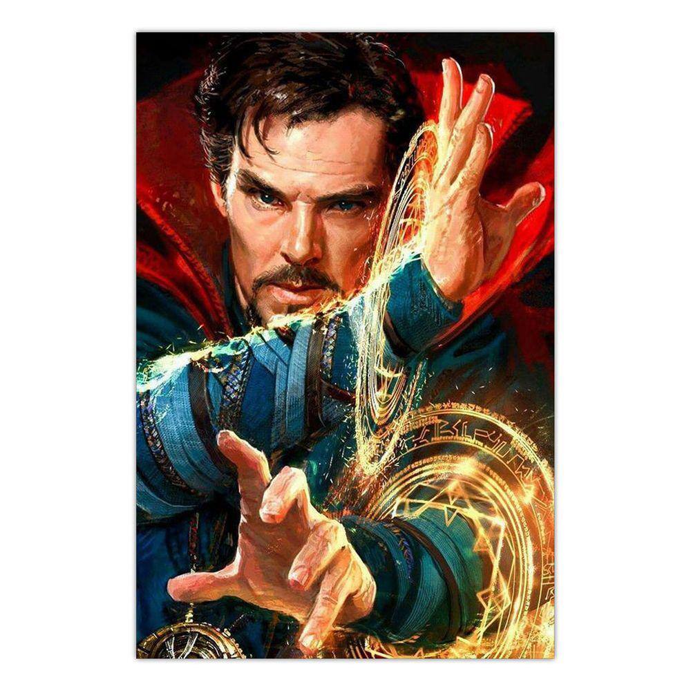 Quadro A3 em MDF Doctor Strange 001