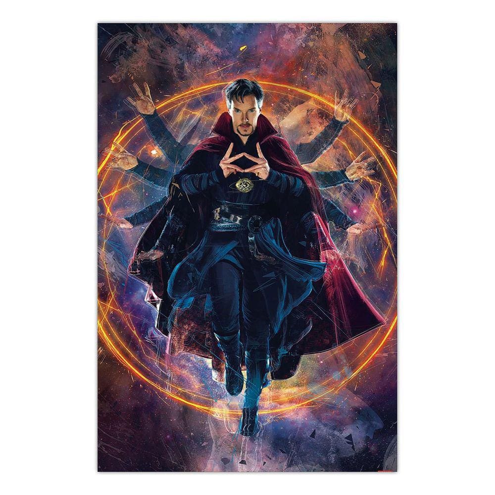 Quadro A3 em MDF Doctor Strange 002