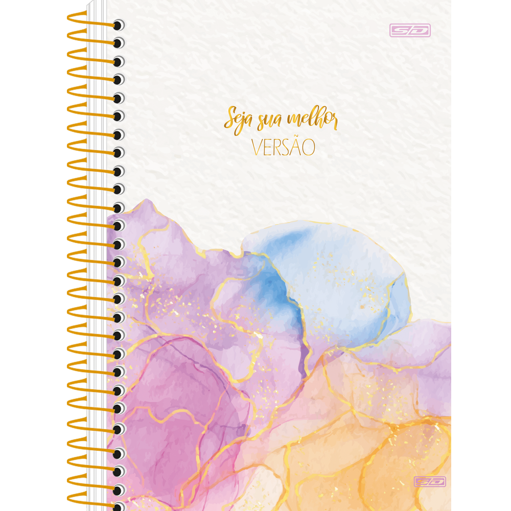 Caderno Pequeno CD 1/4 Mulher 80 Folhas - São Domingos