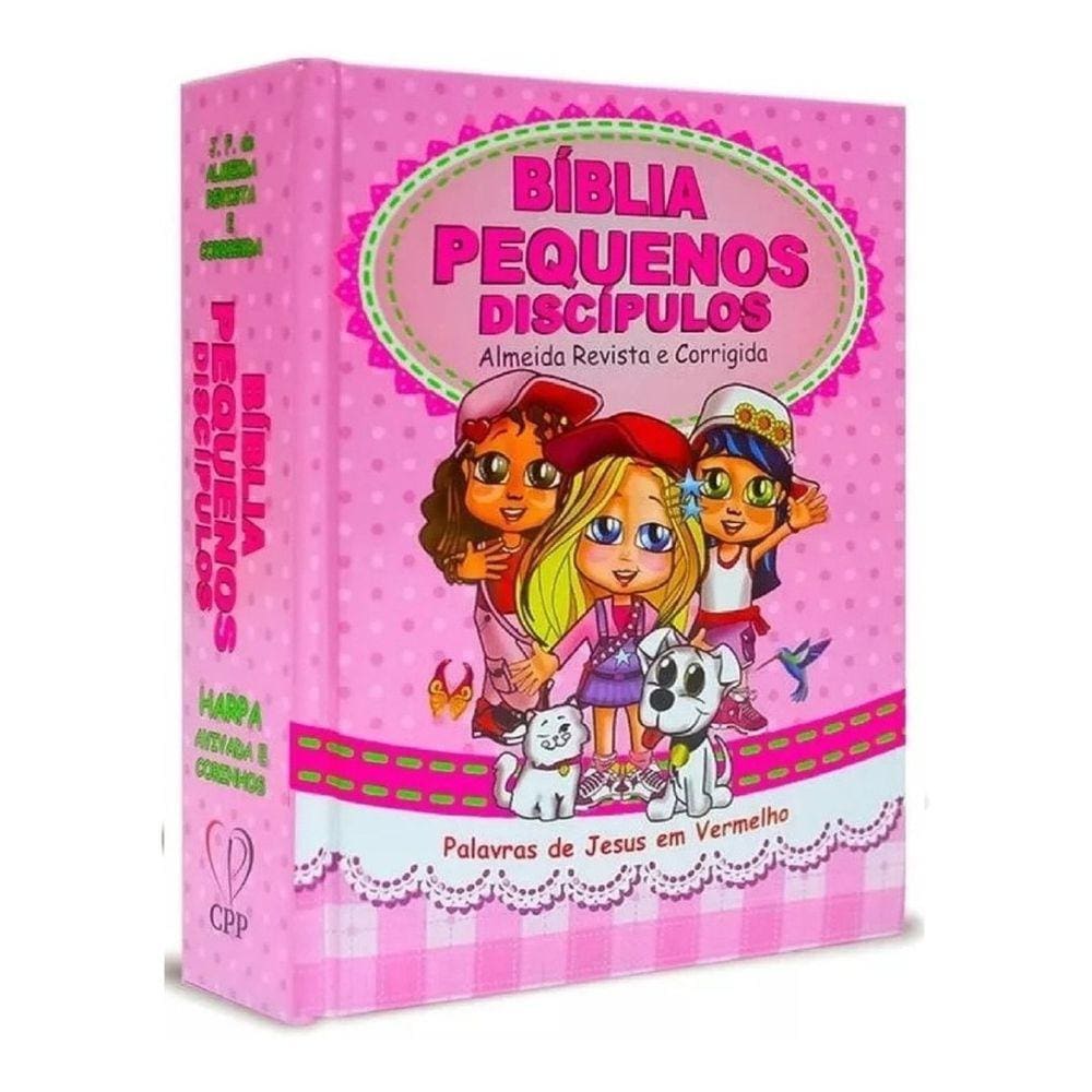 Bíblia Infantil Ilustrada Crianças Evangélicas Menina Menino
