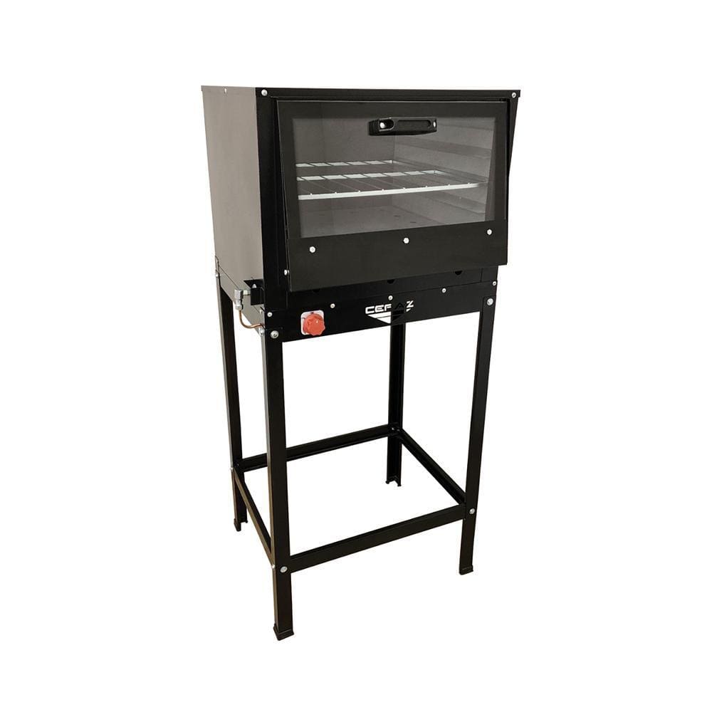 Forno Médio com Cavalete 80 Litros Alta Pressão com Tampa de Vidro Cefaz FRG-10