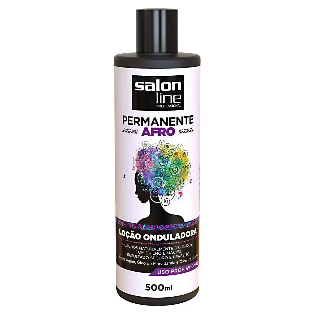 Loção Onduladora Salon Line Permanente Afro - 500ml