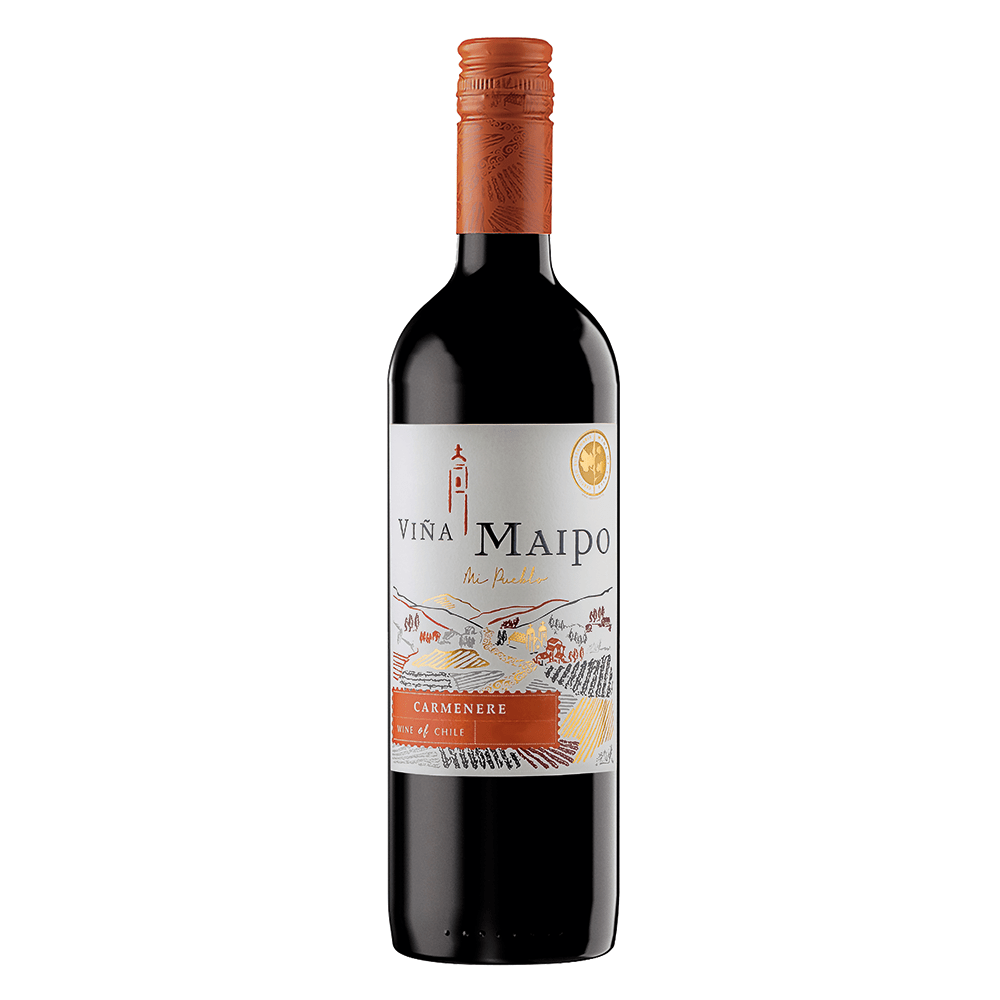Vinho Chileno Maipo Mi Pueblo Carmenere Com 750Ml- Concha y Toro