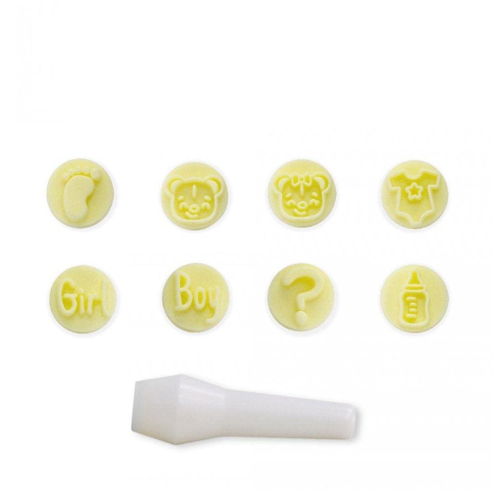 Kit Carimbos Baby Amarelo BlueStar