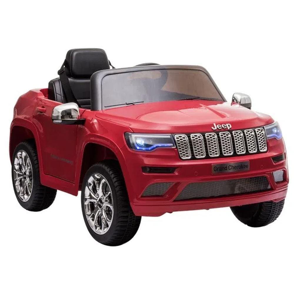 Mini Carro Elétrico Bel Brink R/C Jeep Grand Cherokee Vermelho 913604