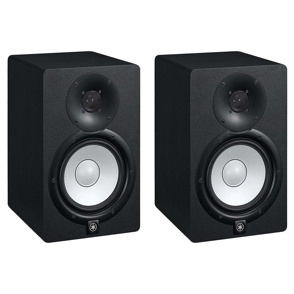 Par de Monitores de Referência Bi-Amplificado 95W HS 7 Preto Yamaha