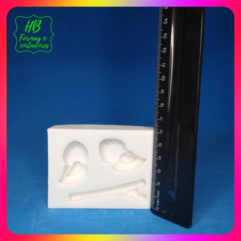 Molde Silicone Pombinhos Passarinhos