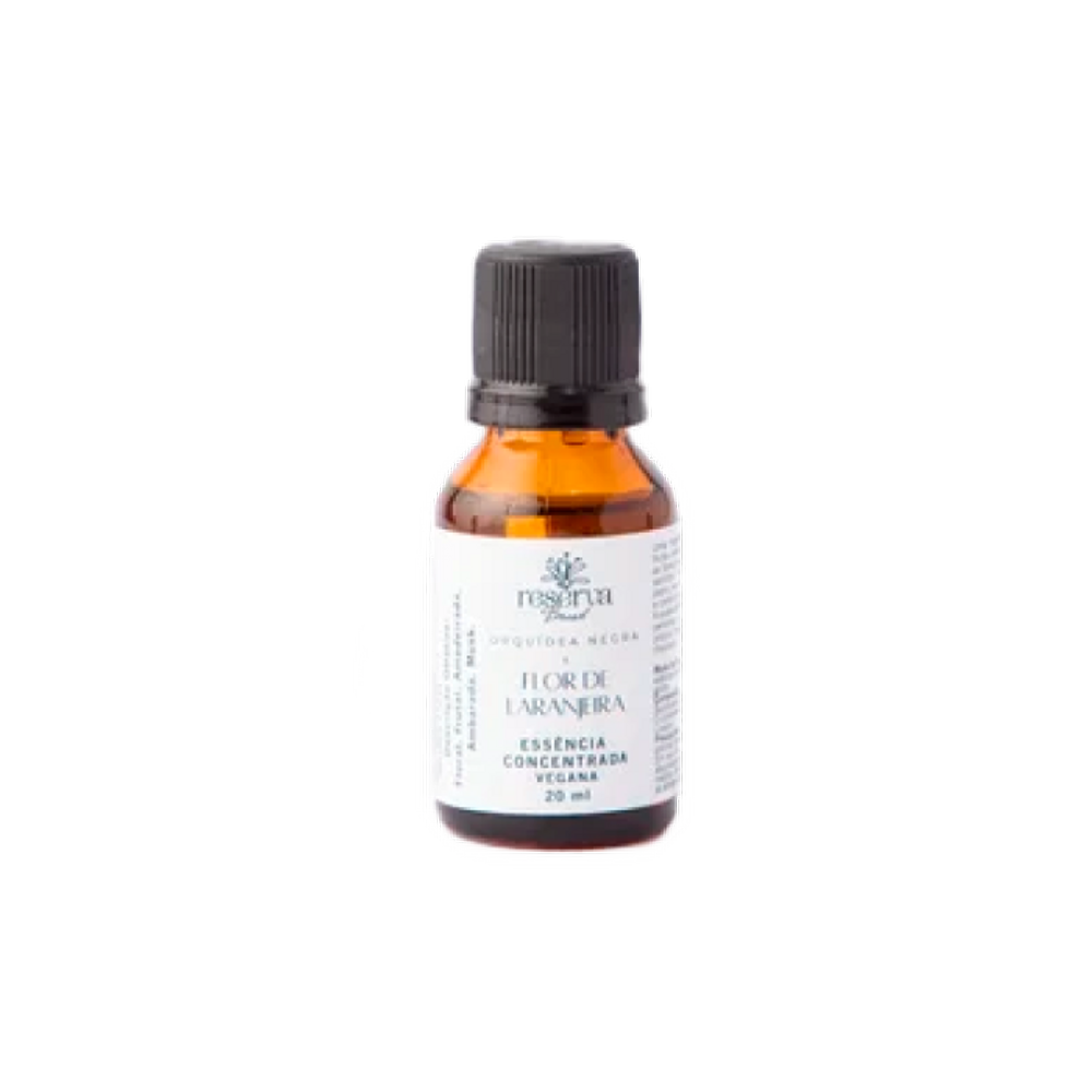 Essência Concentrada Vegana Orquídea Negra e Flor de Laranjeira 20ml