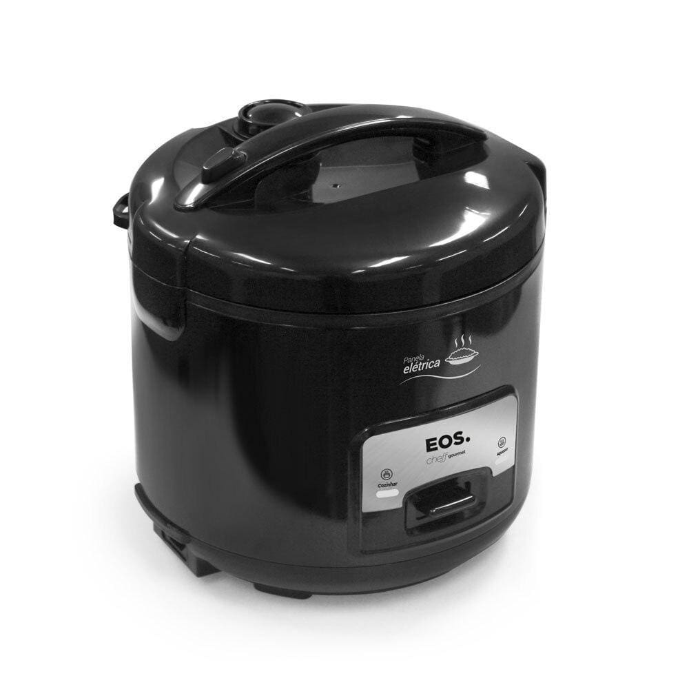 Panela Elétrica De Arroz 10 Xícaras Preta EPA10P 127V - EOS