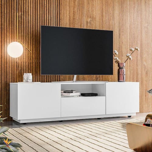 Rack Home para TV até 55 Polegadas Royal Olivar Branco - Branco