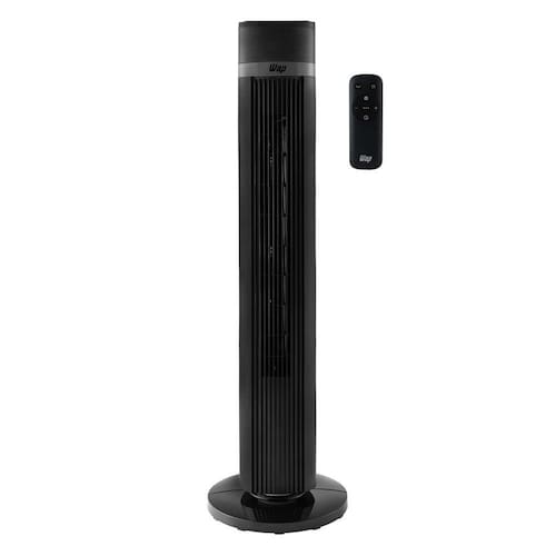 imagem-Ventilador de Torre Air Silence 4 Níveis de Velocidade com Timer 220v WAP Preto