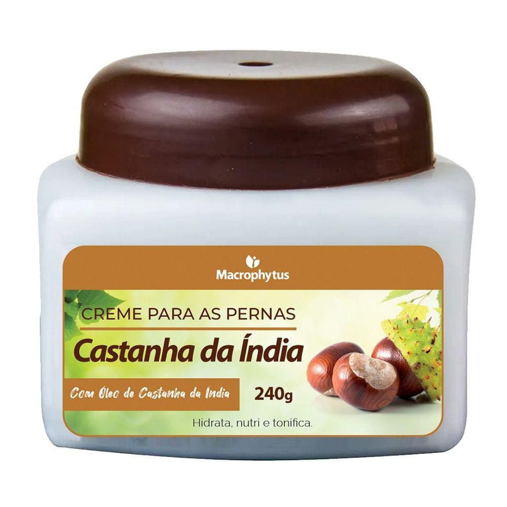 Creme Para as Pernas Castanha da Índia - Macrophytus