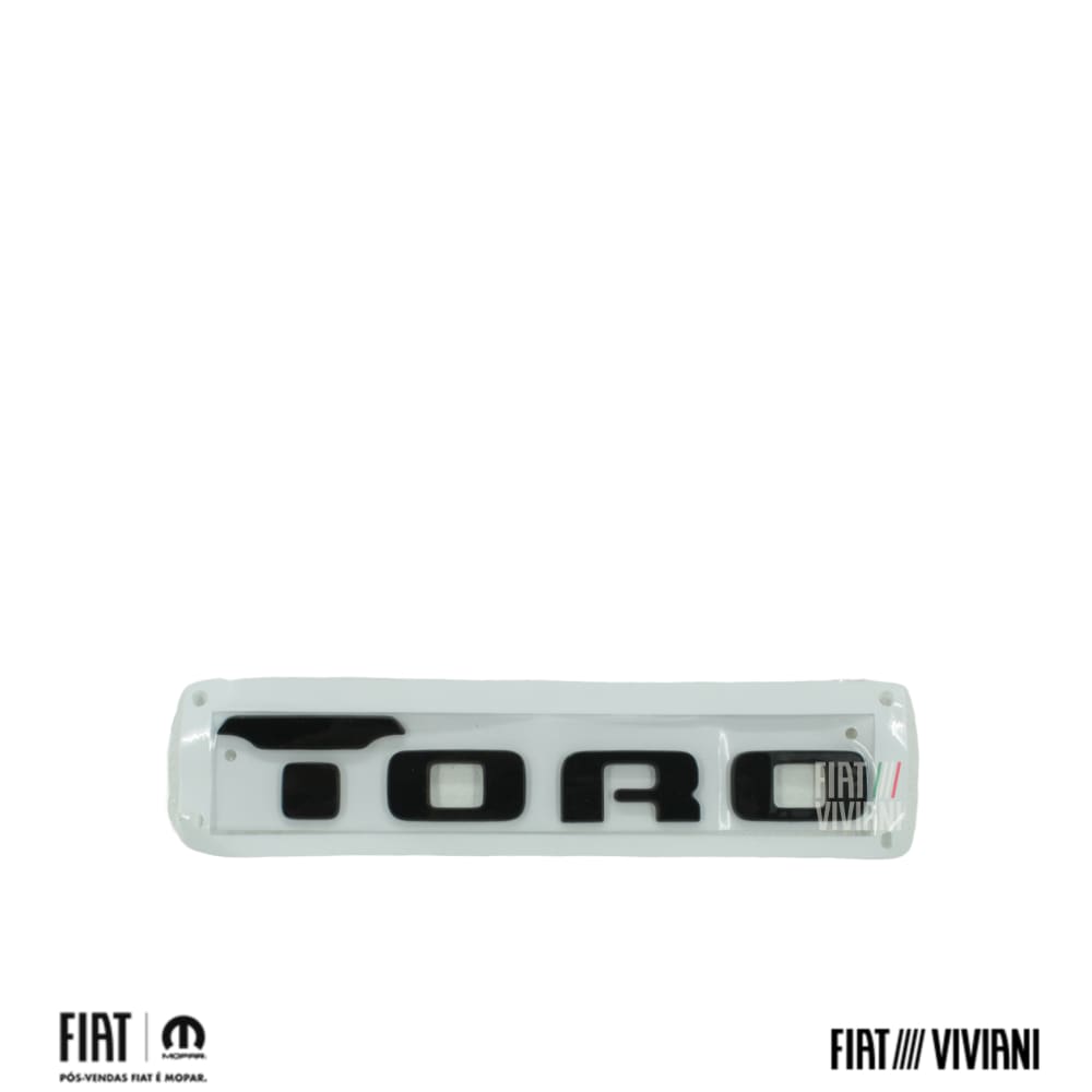 Emblema Sigla Preto Fiat Toro