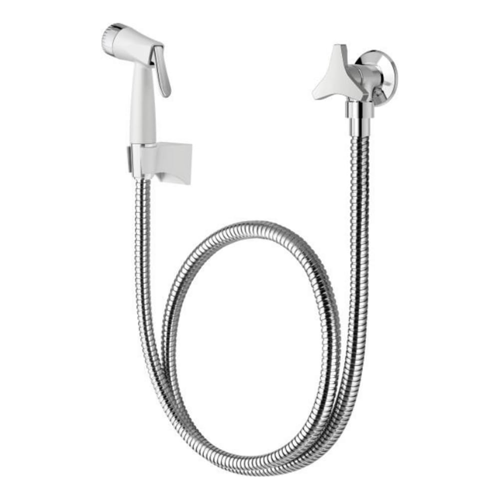 Ducha Acqua Jet Nova Gyro DN15 Cromada com Branco Fabrimar
