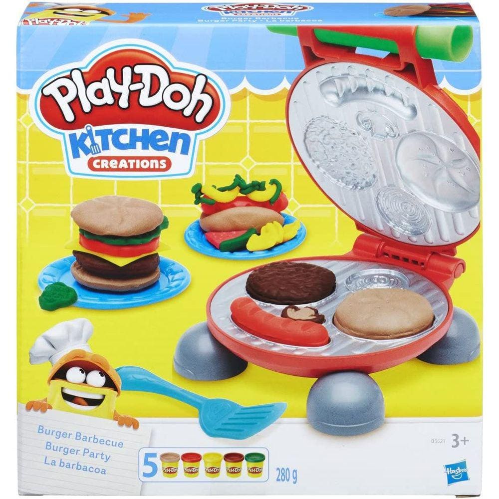 Massa Play Doh Kitchen Creations Festa Dos Hamburguers B5521