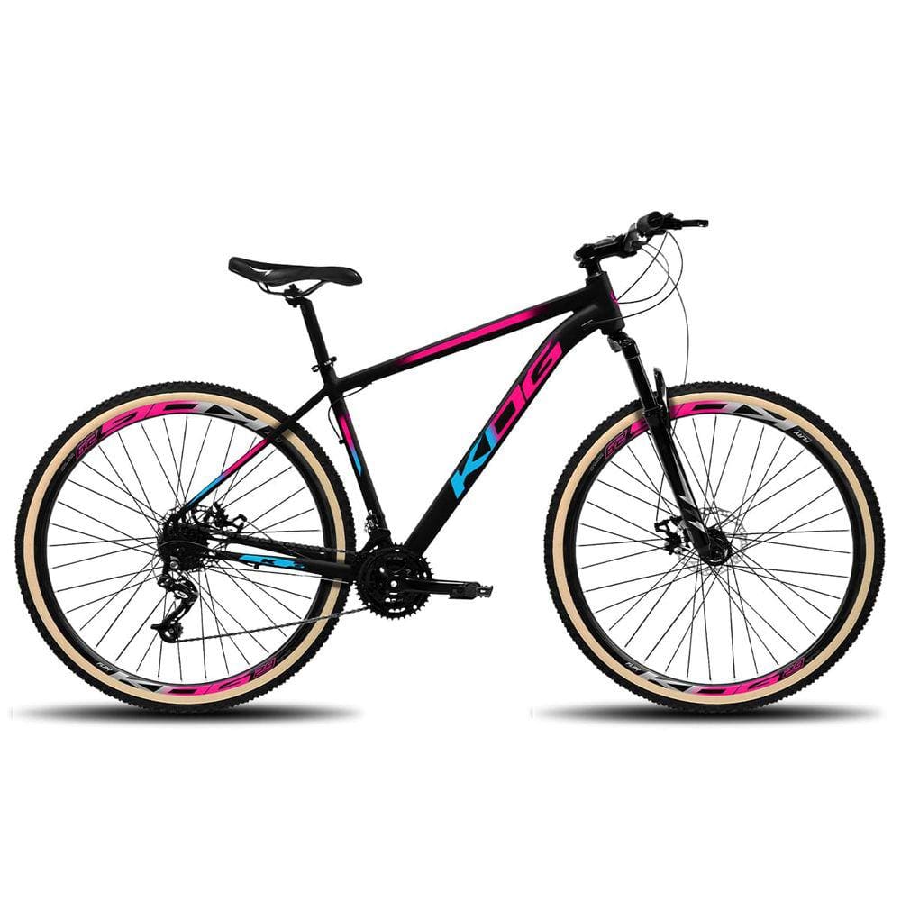 Bicicleta Aro 29 KOG 24V Freio a Disco Cambio Indexado