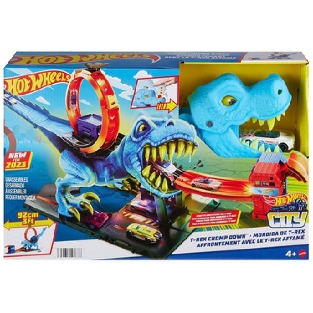 Pista Hot Wheels City Reboque De Dragão Com Carrinho Ed 2022