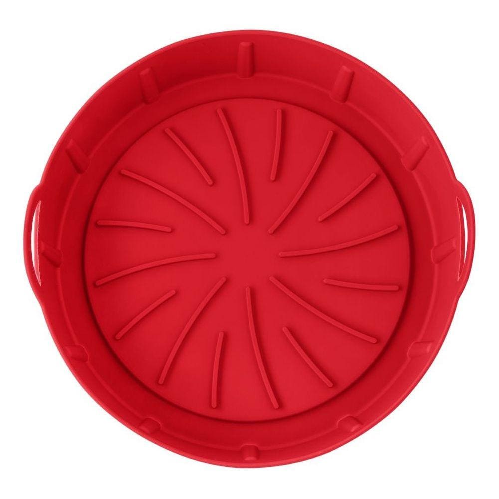 Forma Silicone Fritadeira Elétrica Air Fryer Redonda 16x16