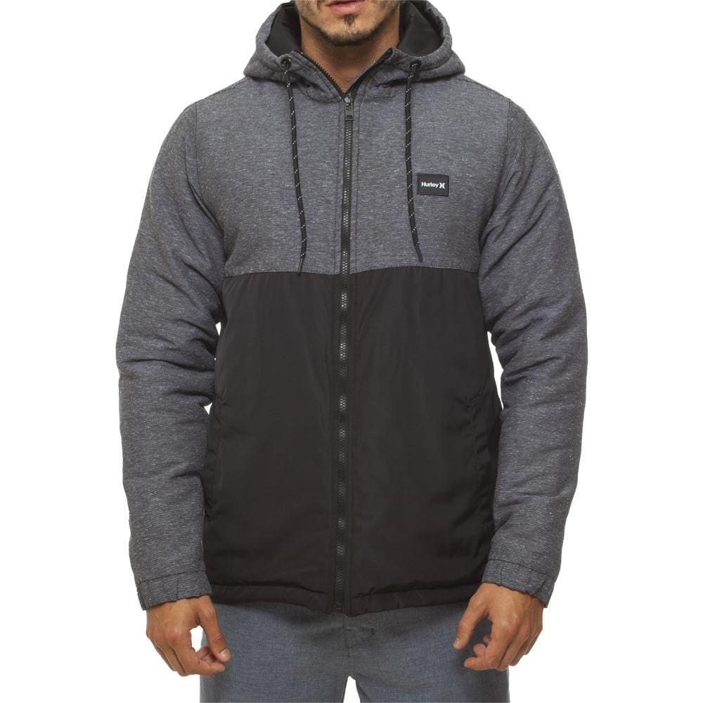 Jaqueta Hurley Block Oversize WT23 Masculina Preto