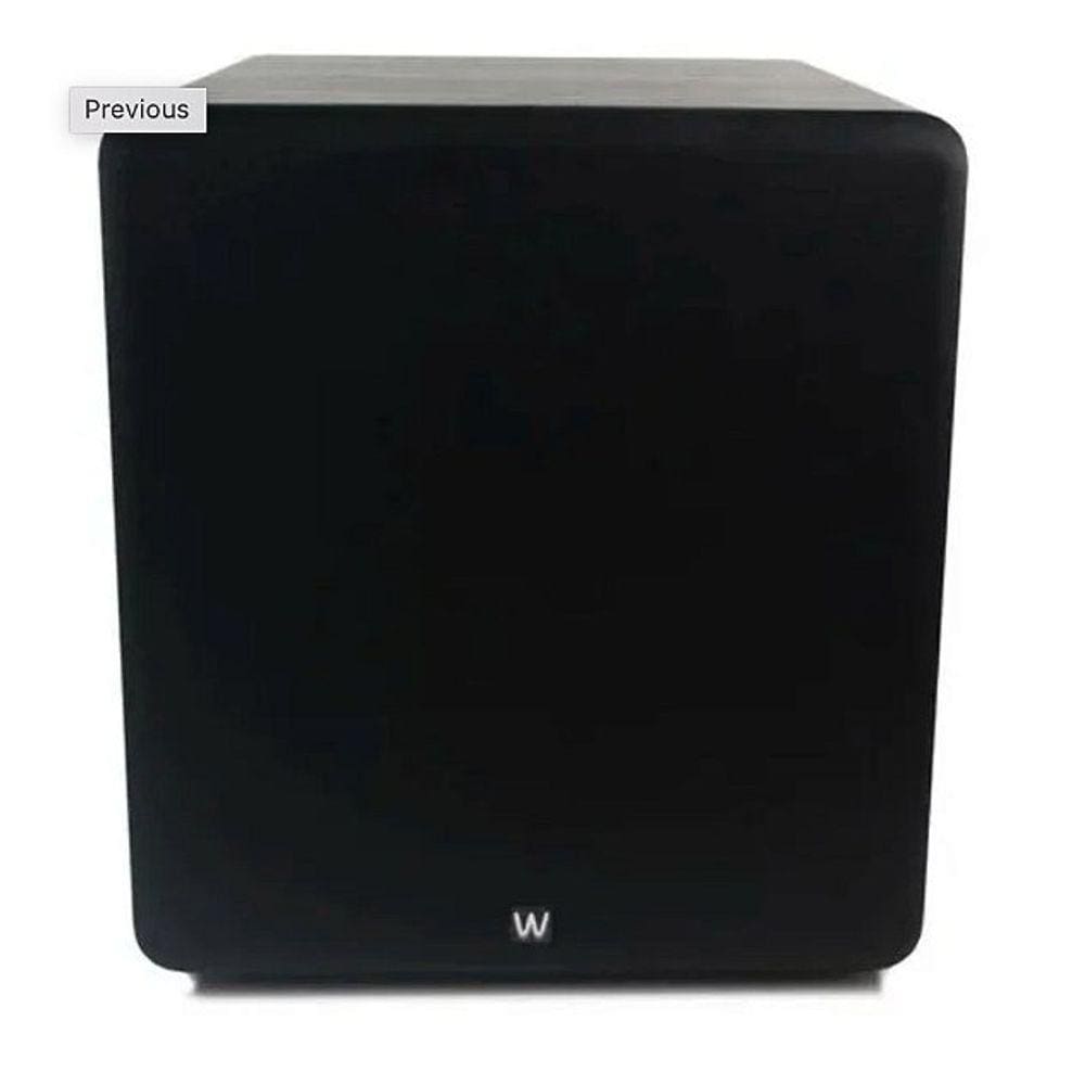 Subwoofer Ativo 10 Polegadas Preto 200W Wave WSW-10