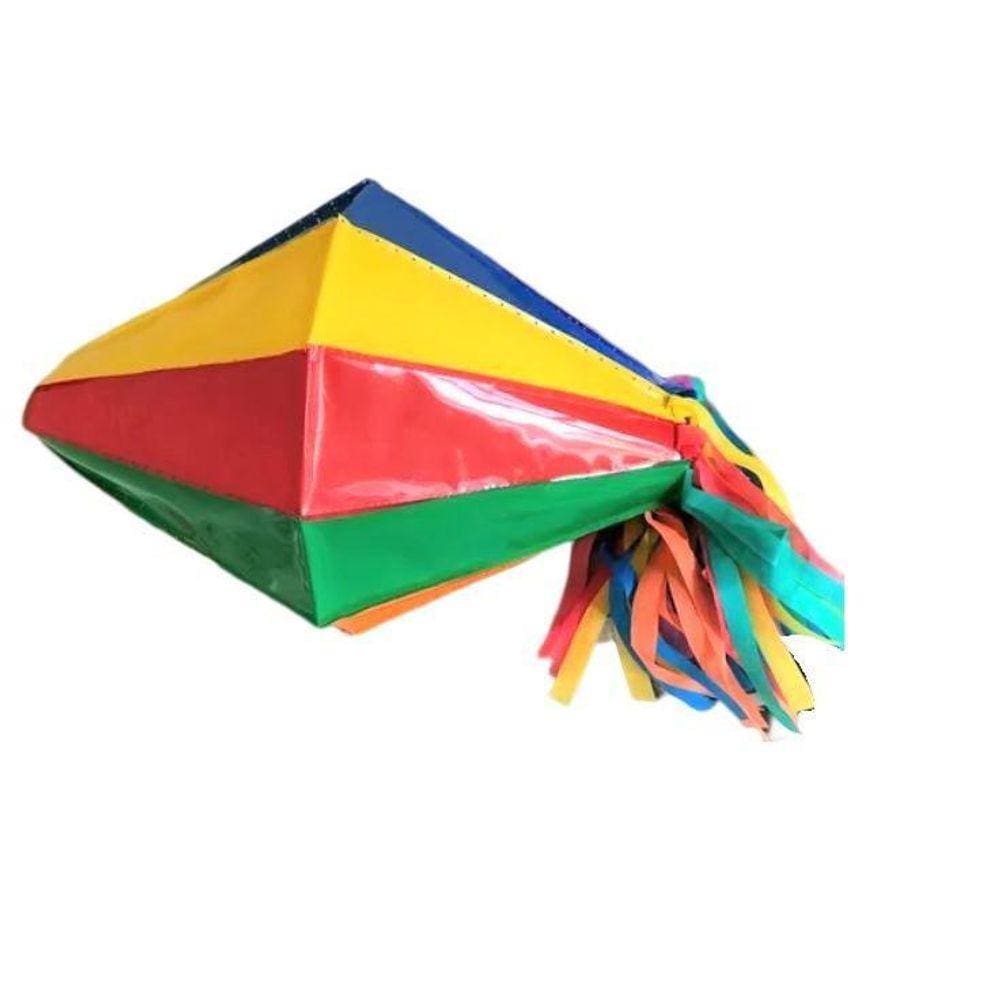 3 Mini Enfeite Decoração Balão Festa Junina Colorido 14Cm