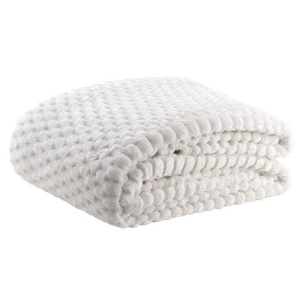 Cobertor Casal Toque De Seda Zurich Off White - Kacyumara