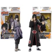 Naruto Kit Completo 4 Bonecos Articulado 15cm Uzumaki Sasuke