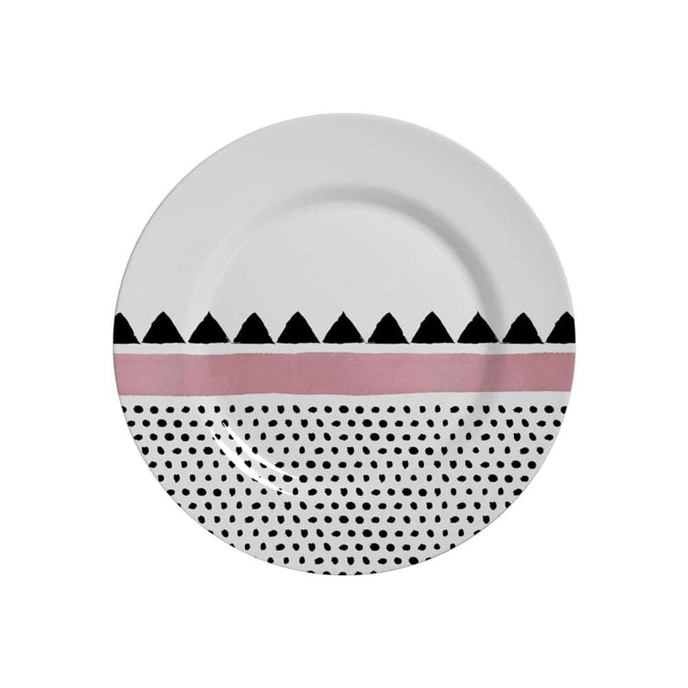 Conjunto de 6 Pratos de Sobremesa - Geométrica 5