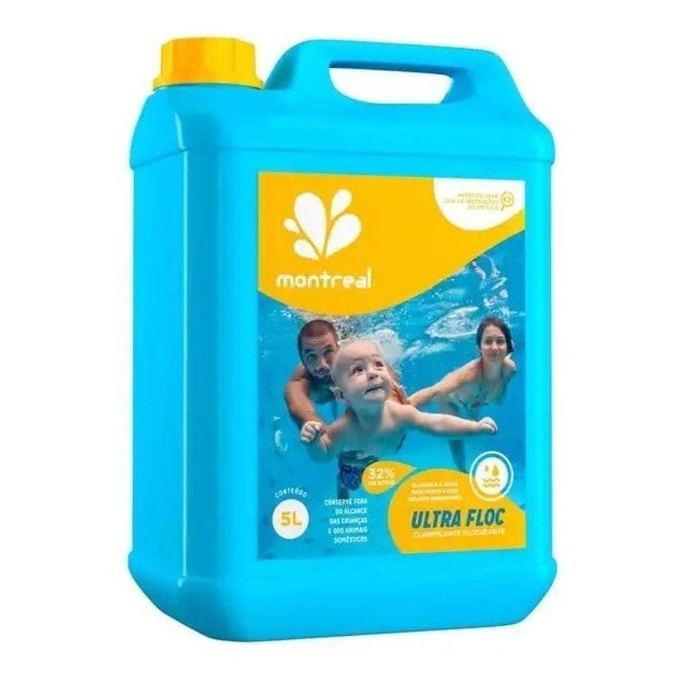 Montreal Ultra Floculante Clarificante 5L Para Piscina