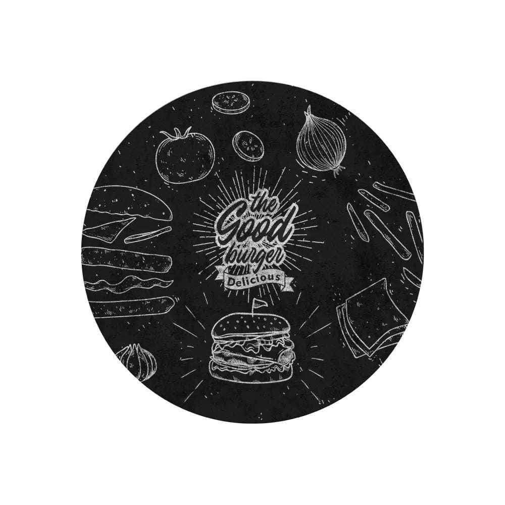 Conjunto de 6 Pratos de Sobremesa - Burger Black Collection