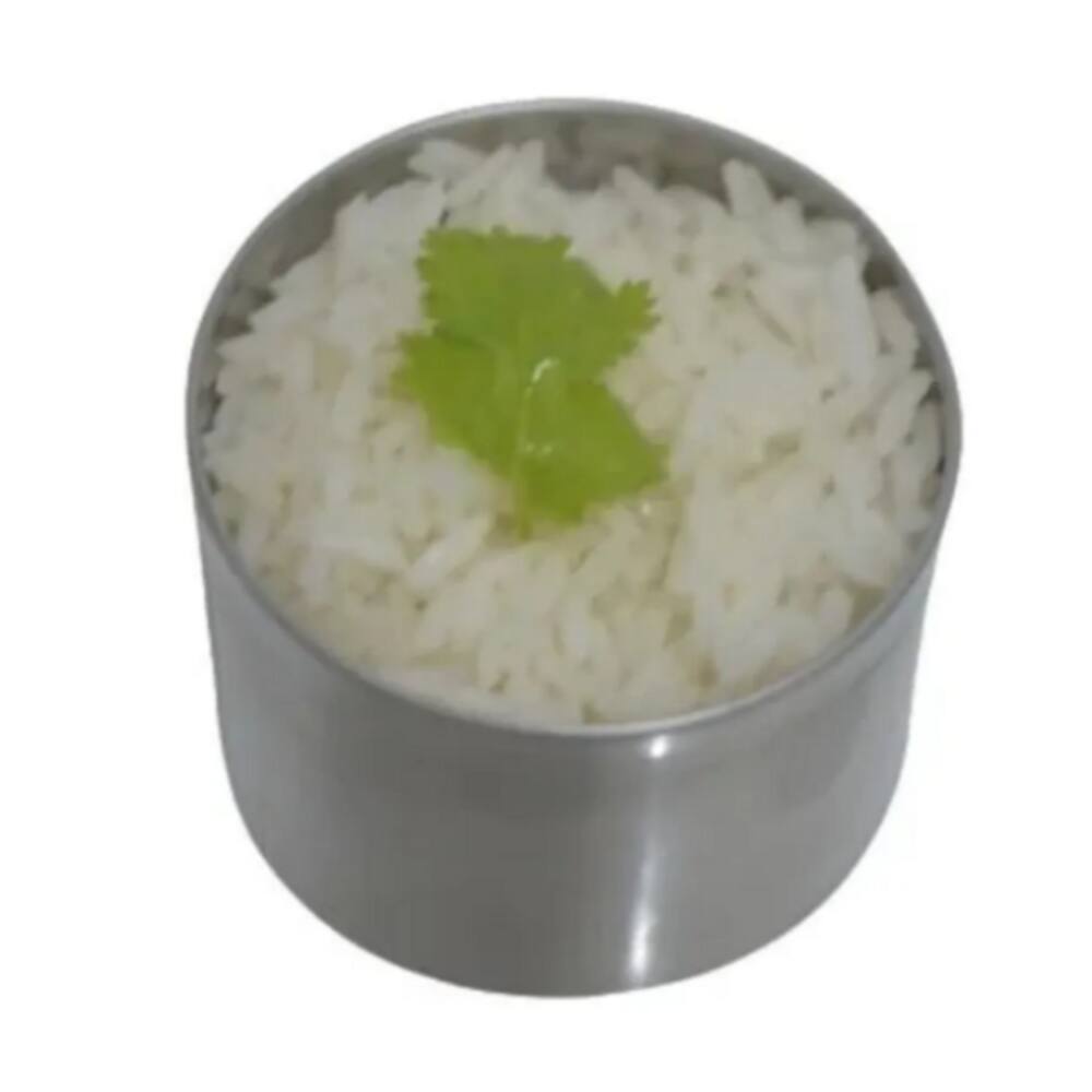 Aro Redondo Modelador De Arroz 8x5cm Em Aço Inox