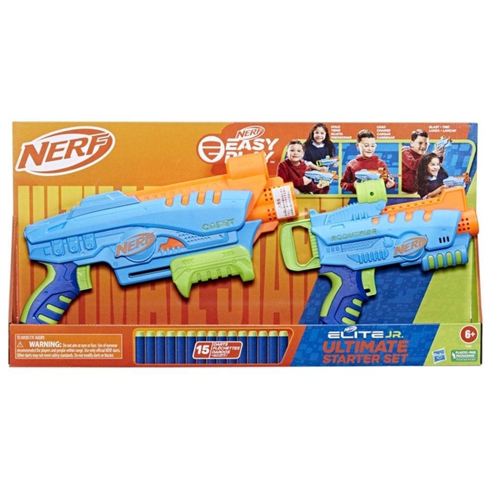 Lançador de dardos Nerf Elite Jr Ultimate Start - Hasbro F6369