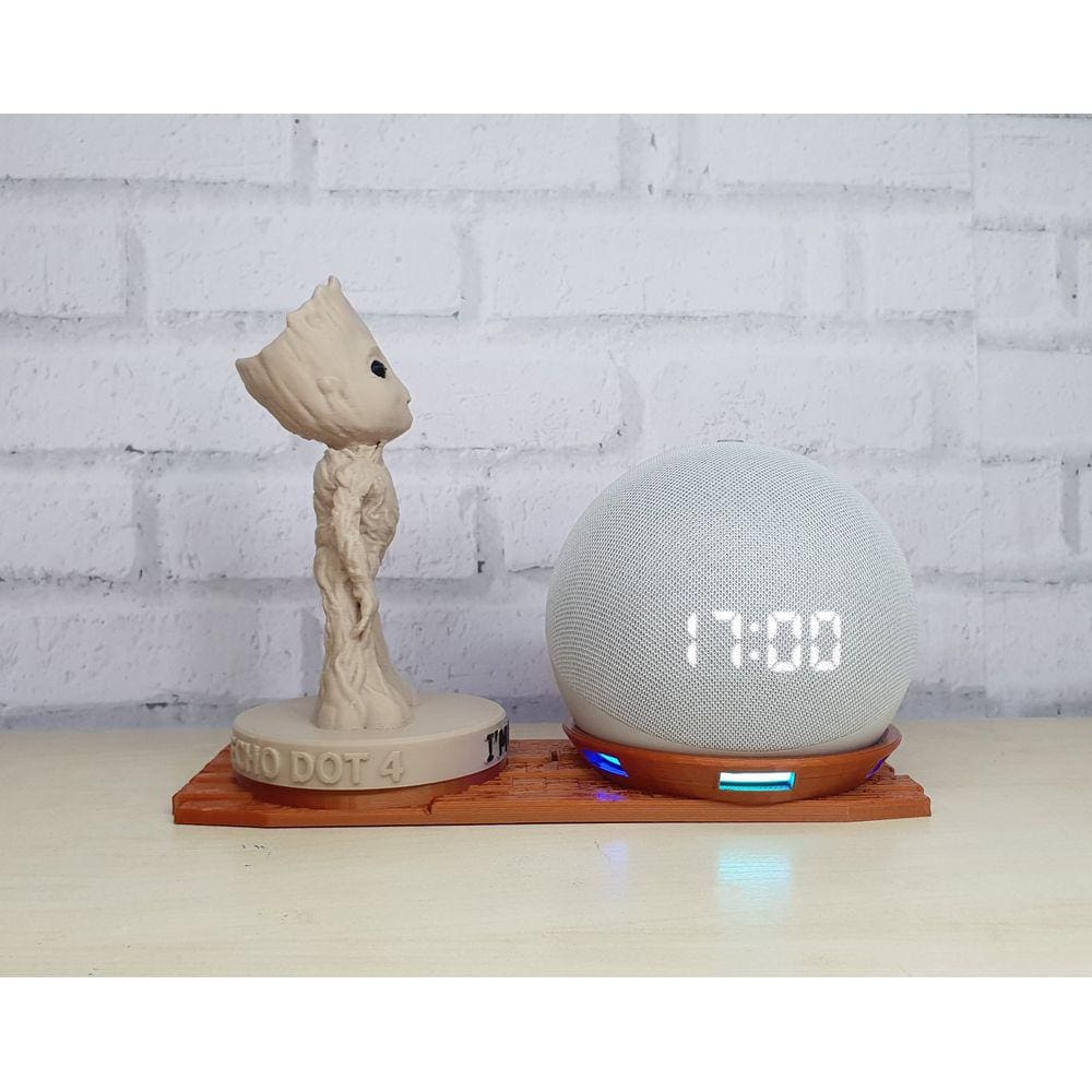 Suporte Tema Groot Para Alexa Echo Dot 4
