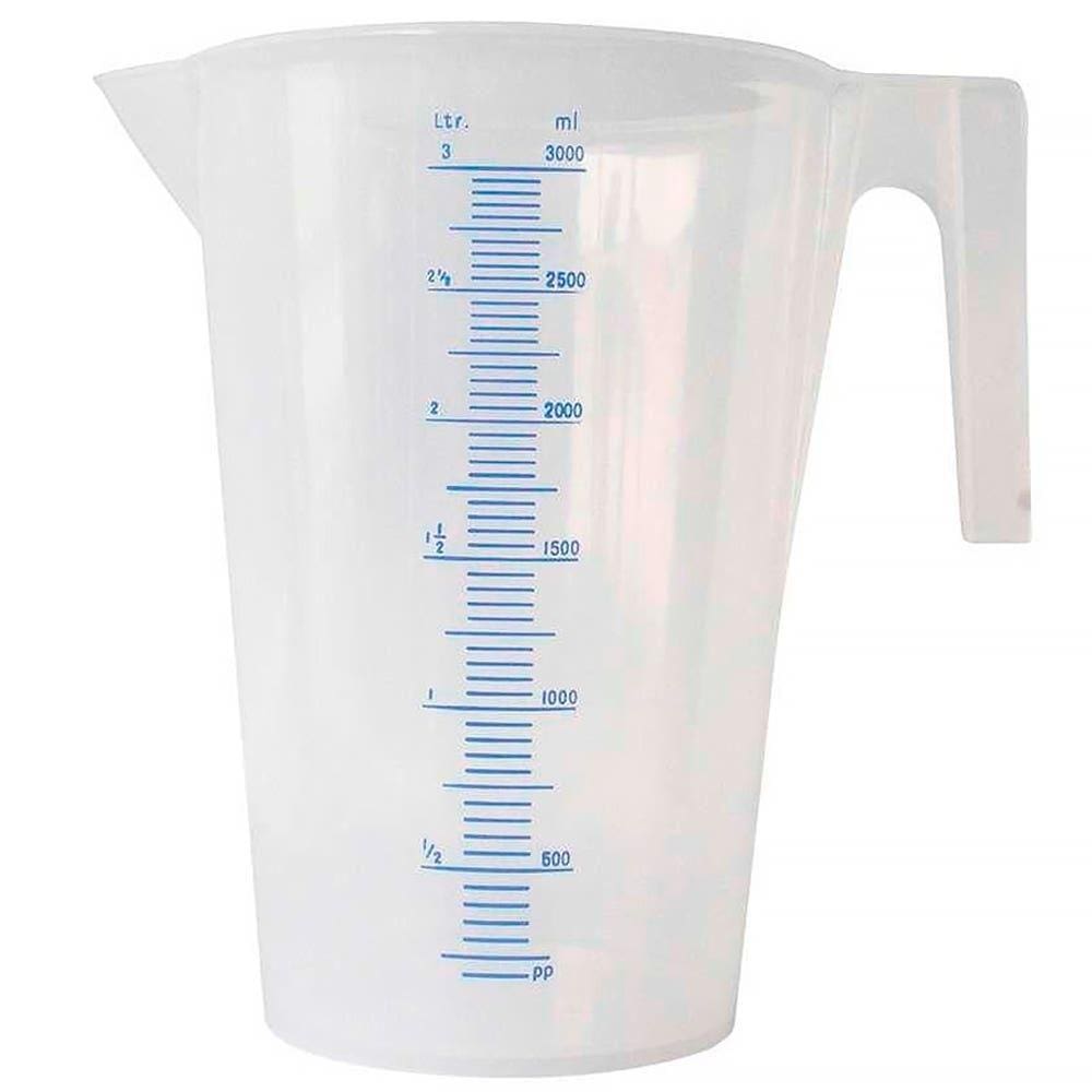 Jarra Graduada 3L com Escala Branca 2166 BREMEN