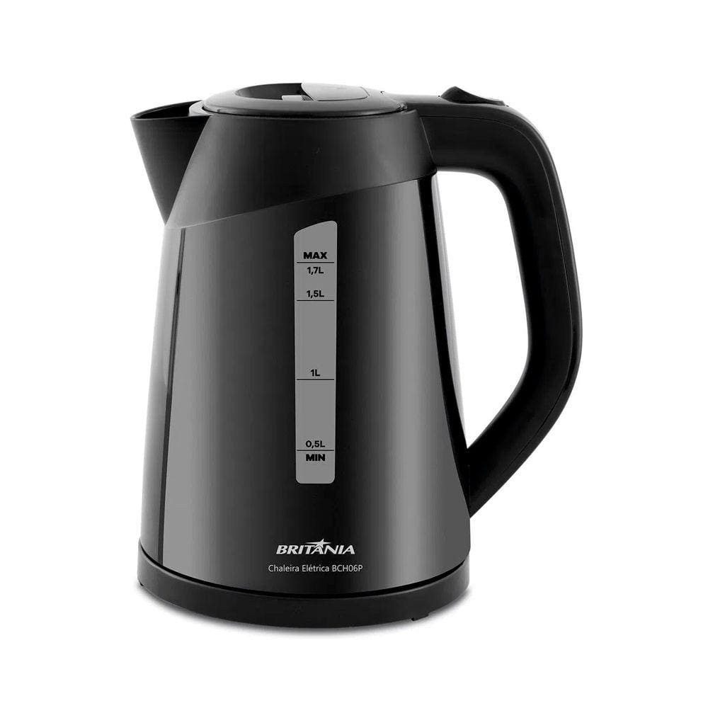 Chaleira Elétrica Britânia Bch06P 1,7 Litros Preta 127V