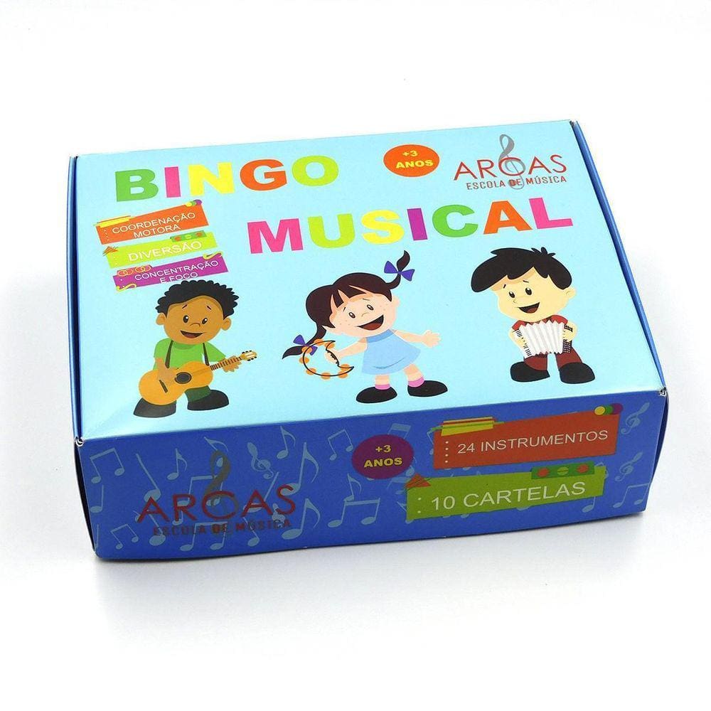 Bingo das Notas Musicais, Jogos Musicais, Musicalização